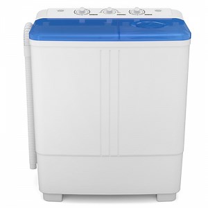 Zynkez Portable Washing Machine, 20Lbs Compact Twin Tub Laundry Washer with Drain Pump, Semi-Automatic 12Lbs Washer and 8Lbs Spinner Combo - Walmart.com
