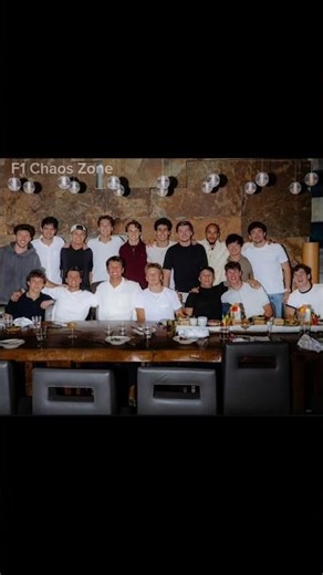 Scene Of F1 Driver Dinner 2025 😂