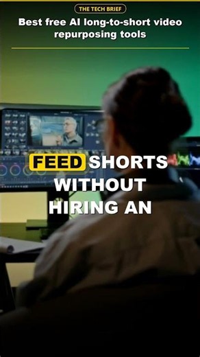 3 Free AI Tools to Turn Long Videos Into Shorts