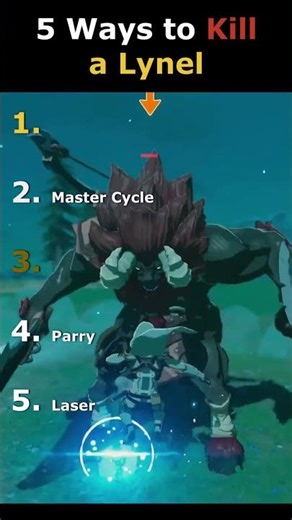 Ranking 5 INSANE Ways to Kill a Lynel in Zelda BOTW/TOTK