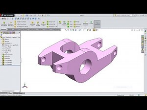 SolidWorks Tutorial Engine Rocker Arm