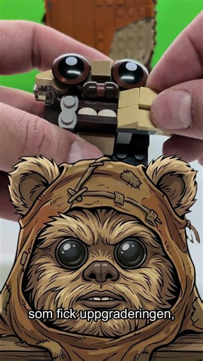 Ewokernas dolda hemlighet! 👁️ (Wicket the Ewok 75430) #lego #starwars #druvango