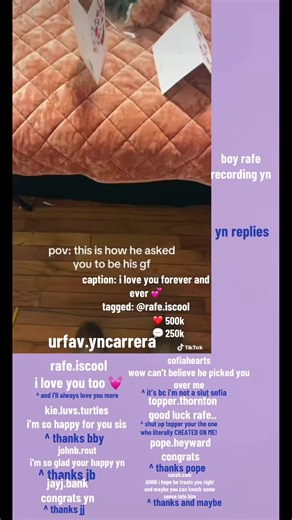 rafe asked yn to be his girlfriend!! #yn #jj #johnb #sarah #topper #rafe #pope #kiara #sofia #ruthie #obx