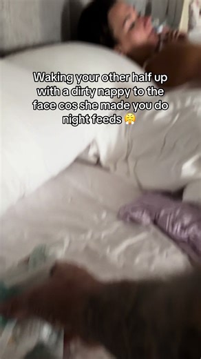 Hilarious Morning Wake-Up Prank with a Dirty Nappy