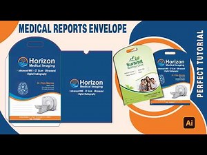 How to Design a Medical Report Envelope / Bag in Adobe Illustrator | Dieline Tutorial