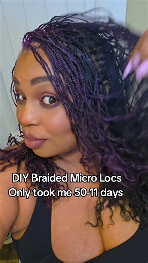 DIY Braided Microloc install #microlocs #diymicrolocs