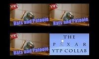 Mix of 4 videos from youtube : up to faster 4 parison to Pixar YTP