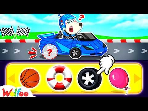 NEW | Vroom Vroom! 🏎️ Who Will Win the Car Race? Funny Drivers | Cartoons For Kids | Wolfoo Family