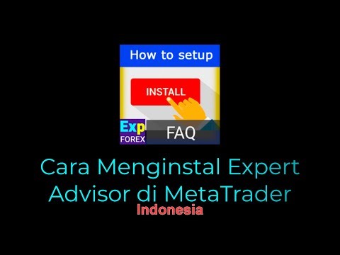 Indonesia. Cara menginstal Expert Advisor dan indikator di terminal MetaTrader