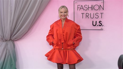 Malin Akerman 2026 Fashion Trust US Awards pink carpet