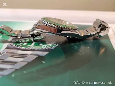 十點九分鐘錶Rolex 116610LV Submariner Date Hulk勞力士綠水鬼