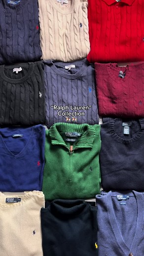 Looking for old money looks? Polo? RL? Will be upload today, jam 17 yaa, stay tuned aja banyak knit polo, full cable, halfzip dan cardigan. See ya! 🖤🖤 #fyp #foryoupage #thriftshop #thrift #knitwear #polo #poloralphlauren #ralphlauren