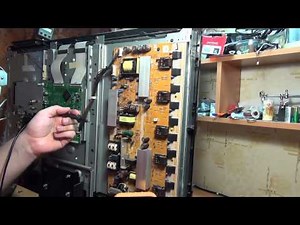 Поиск неисправности TV Sharp. Часть1