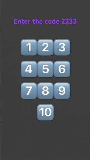 Enter the code part 2￼