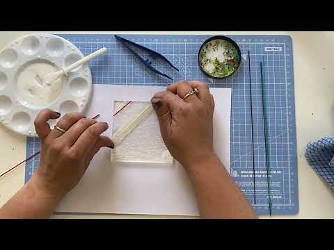 Fused Glass Coaster - The Glass and Art Studio Tutorial
