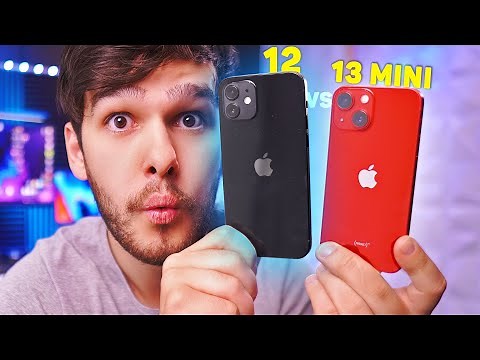 IPHONE 12 vs IPHONE 13 MINI - QUAL VALE MAIS A PENA COMPRAR?