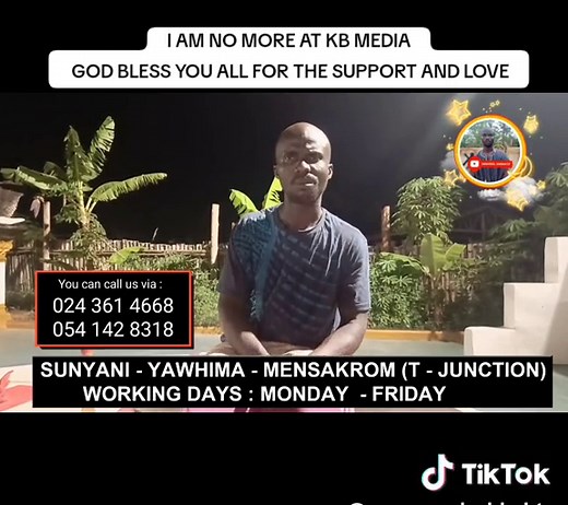 I am no more at KB MEDIA. This is my official platform and my numbers, for anything call the numbers on the videos .God bless you all #emmnanuelsabbahtv #foryou #viral #trending #kbmedia #viral