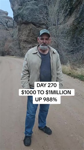 Million Dollar Challenge Day 270: Crypto Trading Success