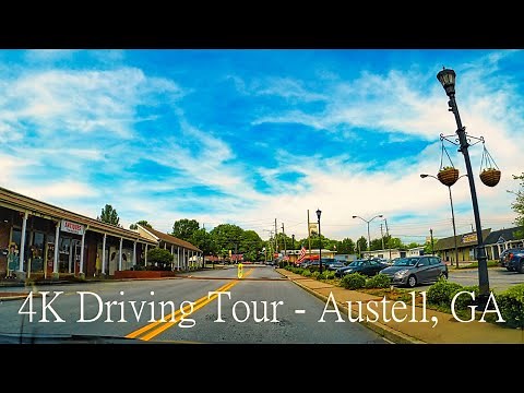 Driving Tour Through Austell, GA - Atlanta Suburb