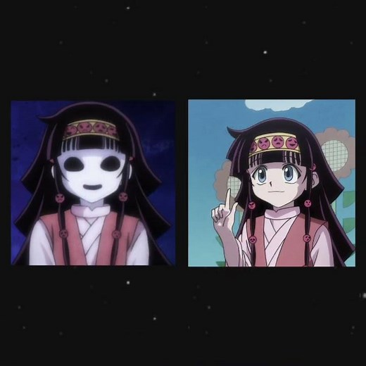 🩷 alluka and nanika 🩷 ‪@gigi_emity‬ ‪@luka-zoldyck-kun‬ #anime #hxh #nanika #alluka #edit