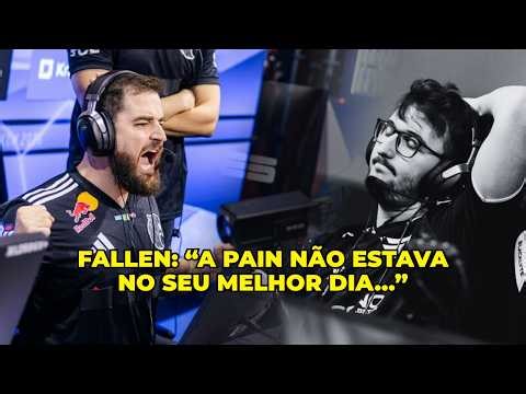 Entrevista do FalleN sendo SINCERO após FURIA eliminar a PAIN da ESL Pro League S23