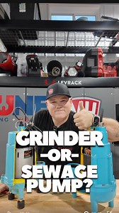 10K views · 97 reactions | Grinder or Sewage Pump? What’s best? What’s the difference? Quite a lot actually! @franklin.water pumps are work horses, especially the 16G series grinder pumps. #plumbing #serviceplumbing #auneplumbing #mechanicalhub | mechanical-hub.com | Facebook