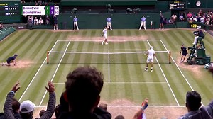 2.6M views · 14K reactions | After two years away, the players were extra keen to impress at #Wimbledon this year... Relive the best shots from this year's gentlemen's and ladies' singles tournaments ⬇️ | Wimbledon | Facebook