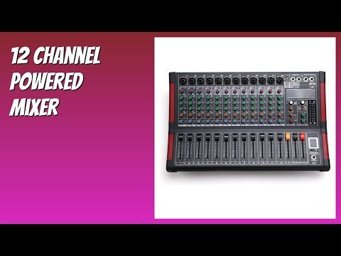REVIEW (2025): 12 Channel Powered Mixer. Features