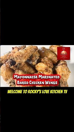 Crispy Baked Wings: The Mayonnaise Method