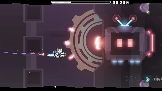 [几何冲刺]对战小电视"Neon 18"by xender game(hdd)