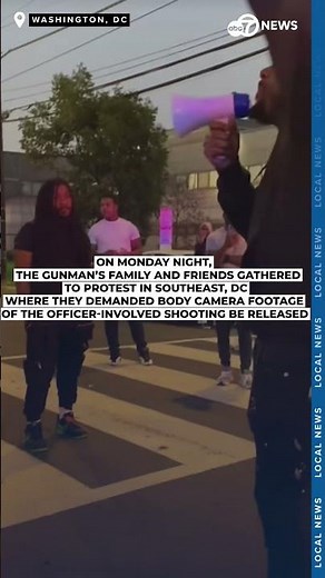 Protesters demand body cam video after armed violence interrupter shot dead by DC police