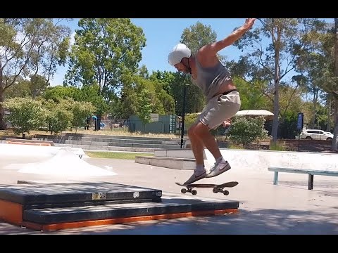 Beginner skater vs. box