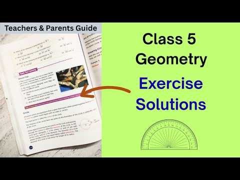 Class 5 Maths Geometry Worksheet & Exercise | A Complete Guide For Teachers & Parents