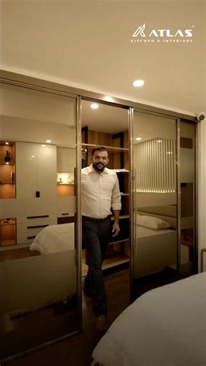 Turn unused bedroom space into your own stylish walk-in wardrobe.