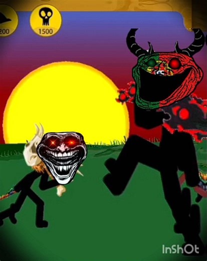 SAVAGE GIANT VS BOSS GIANT // STICK WAR LEGACY stickwarlegacy #sticktricks #edit #stickfigure