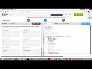 EPAM placemts coding test
