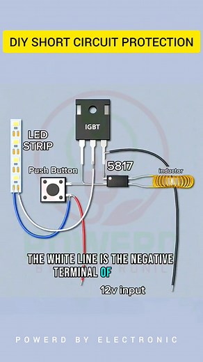 Short Circuit Protection #electrical #electricalwork #powerdbyelectric #diagram #electric #electricalwork | Powerd By Electronic