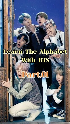 Learning the alphabet with BTS... #BtsIconicLines #btsmembers #btsarmy #bts