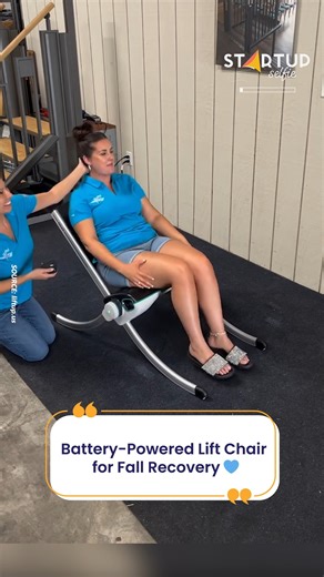 This lifts a fallen person back up — no strain, no stress. A smart assistive tech device for home caregivers, nursing homes, and seniors. | Startup Selfie