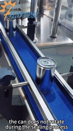 Automatic can sealing machine for aluminum cans, easy-open lid can closing machine, can seamer