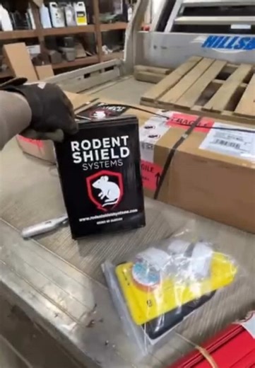 The Rodent Shield System recently being put to work in South Dakota 🔥 Protect your machinery and keep rats and mice out for the winter ahead using the rodent shield! #agri #farmtok #johndeere #US #farmlifeproblems #claas #farm #fyp