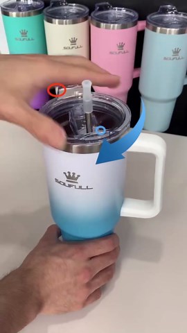 Tumbler Lid for 40 Oz Tumbler, Replacement Cup Cover for 40oz Tumbler, 100% Leak-proof