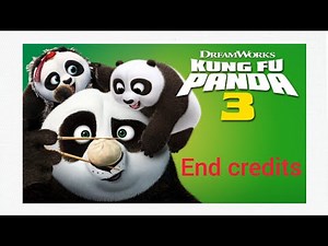 Kung fu panda 3 end credits original