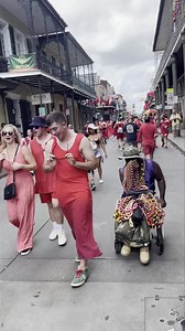 Bourbon St. New Orleans - Red Dress Run 2022! | Scoot On The Air
