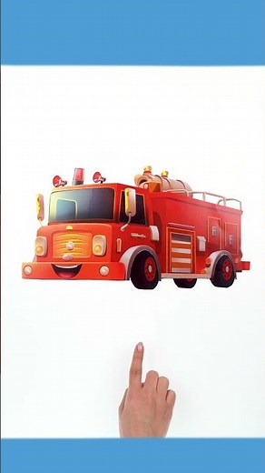 Wie man ganz einfach ein Feuerwehrauto aus Papier bastelt 🚒