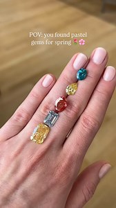 16K views · 38 reactions | Hot take: Spring gemstones > spring flowers. Which color is calling your name? Find your perfect gemstone. https://brilliantearth.visitlink.me/tB1sYX | Brilliant Earth | Facebook