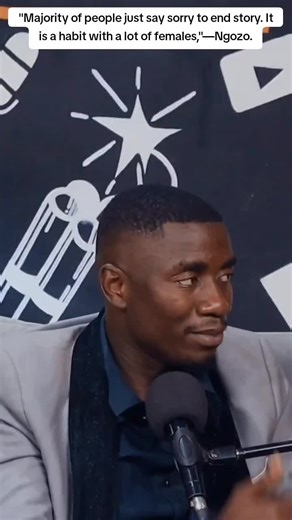 "Majority of people just say sorry to end story. It is a habit with a ...