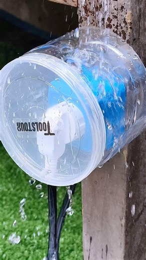 DIY Waterproof Electrical Outlet Box #toolstour