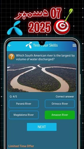 7 December 2025 Questions and Answers | My Telenor Today Questions | Telenor Questions Today