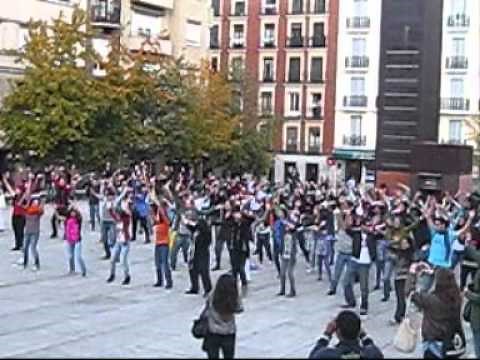 Flash Mob Mamma Mia Madrid